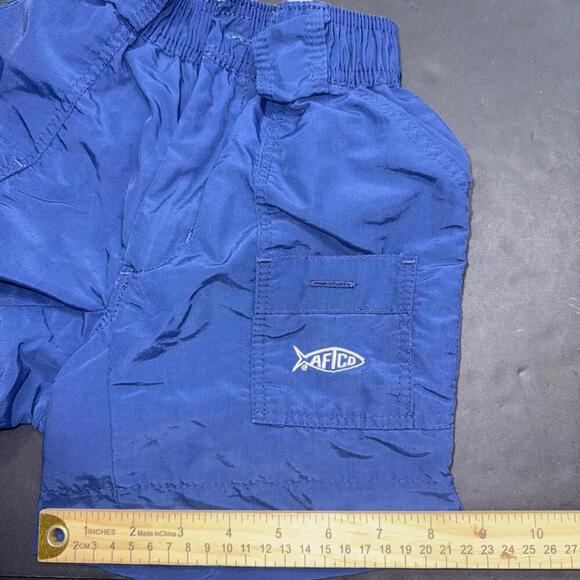 AFTCO Blue Boys Active Preppy Outdoor Hunting Hiking Cargo Fishing Shorts Sz 20 - Picture 6 of 11